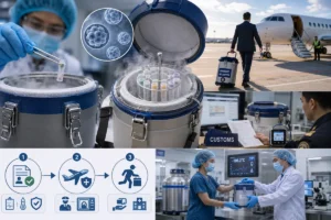 บริการขนส่งตัวอ่อน ไข่ และอสุจิ (IVF Transport) ข้ามประเทศมีขั้นตอนอย่างไร?